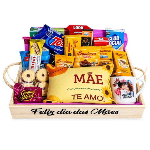 Cesta Aconchego de Mãe com Almofada