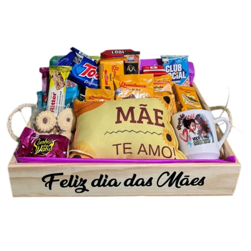 Cesta Aconchego de Mãe com Almofada
